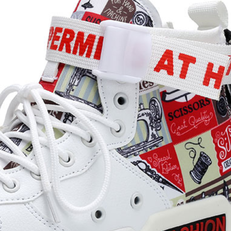 グリッチデメテールシューズ