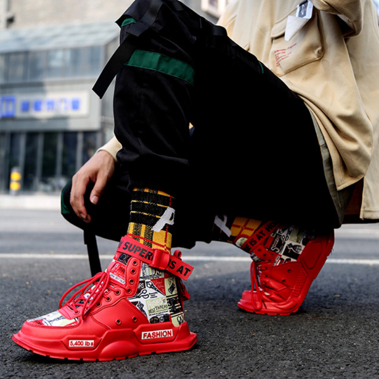 グリッチデメテールシューズ