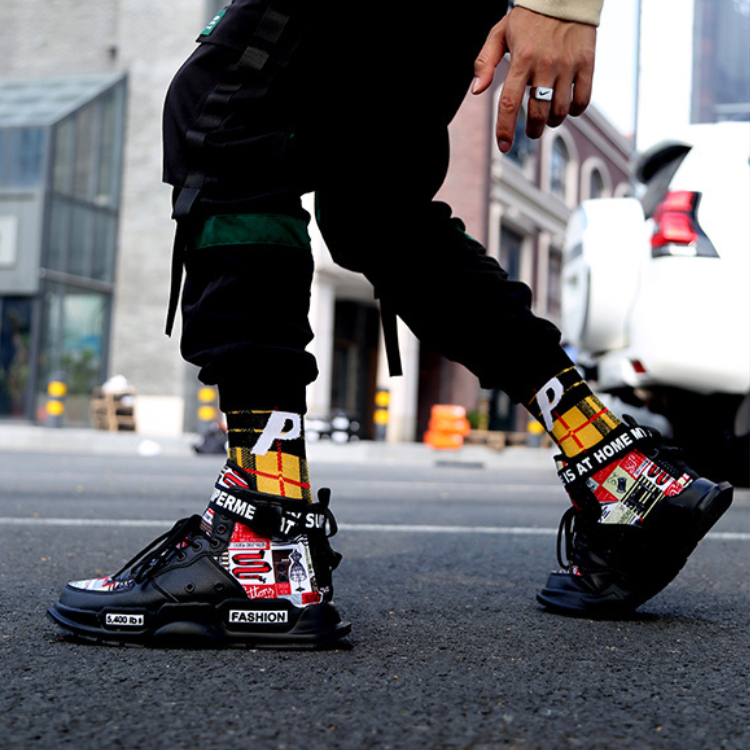 グリッチデメテールシューズ