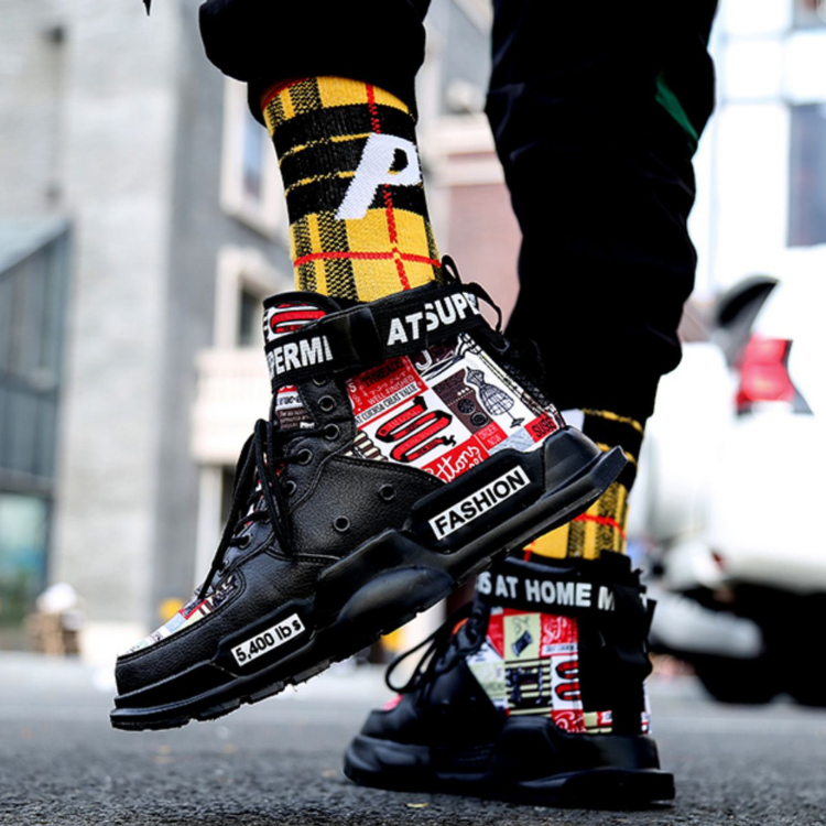 グリッチデメテールシューズ